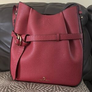 Michael Kors purse / shoulder bag - beautiful wine color